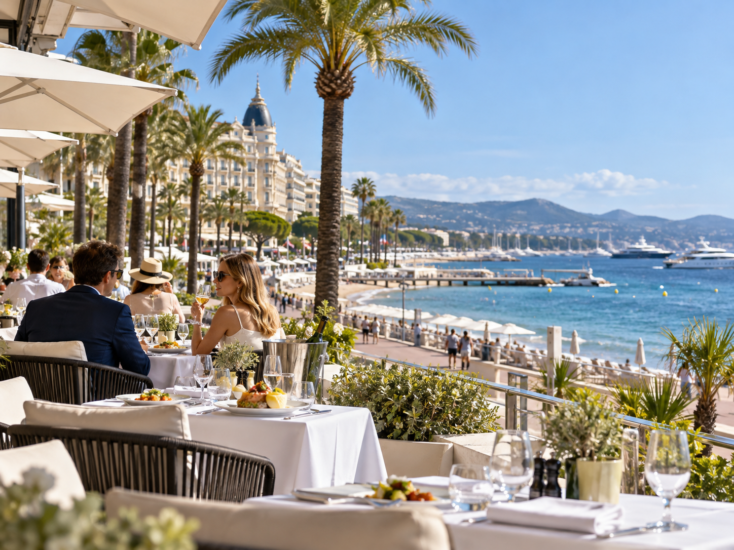 Discover grand villas, Mediterranean gardens and the refined atmosphere that defines the Riviera.