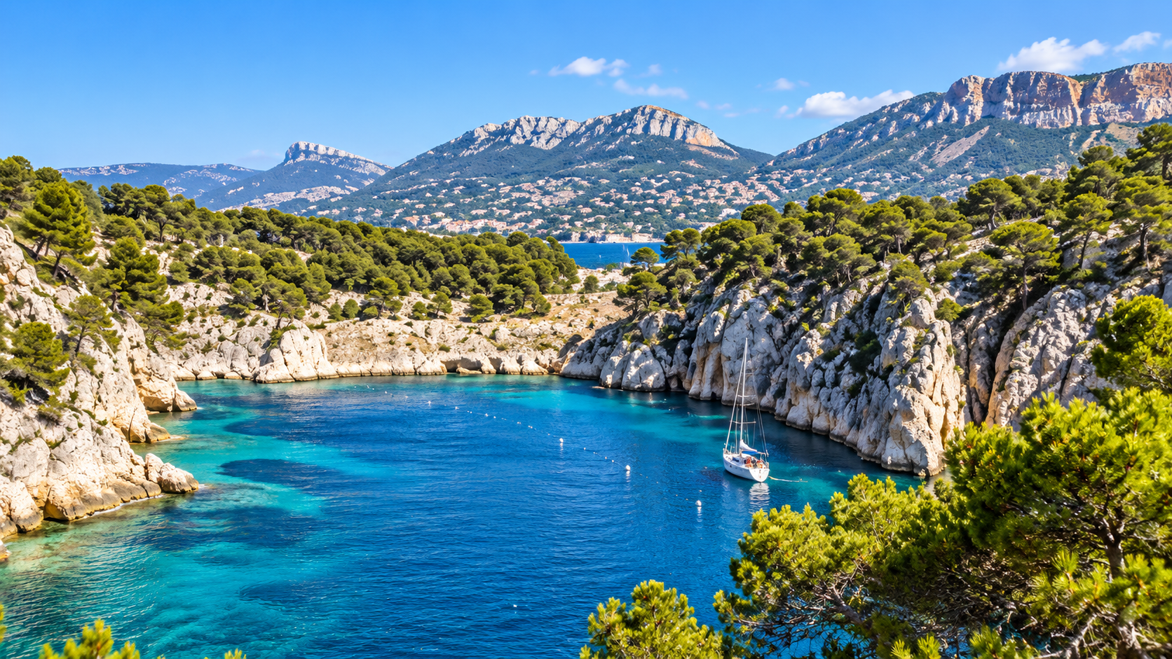 Port-Miou calanque in Cassis, Provence, France