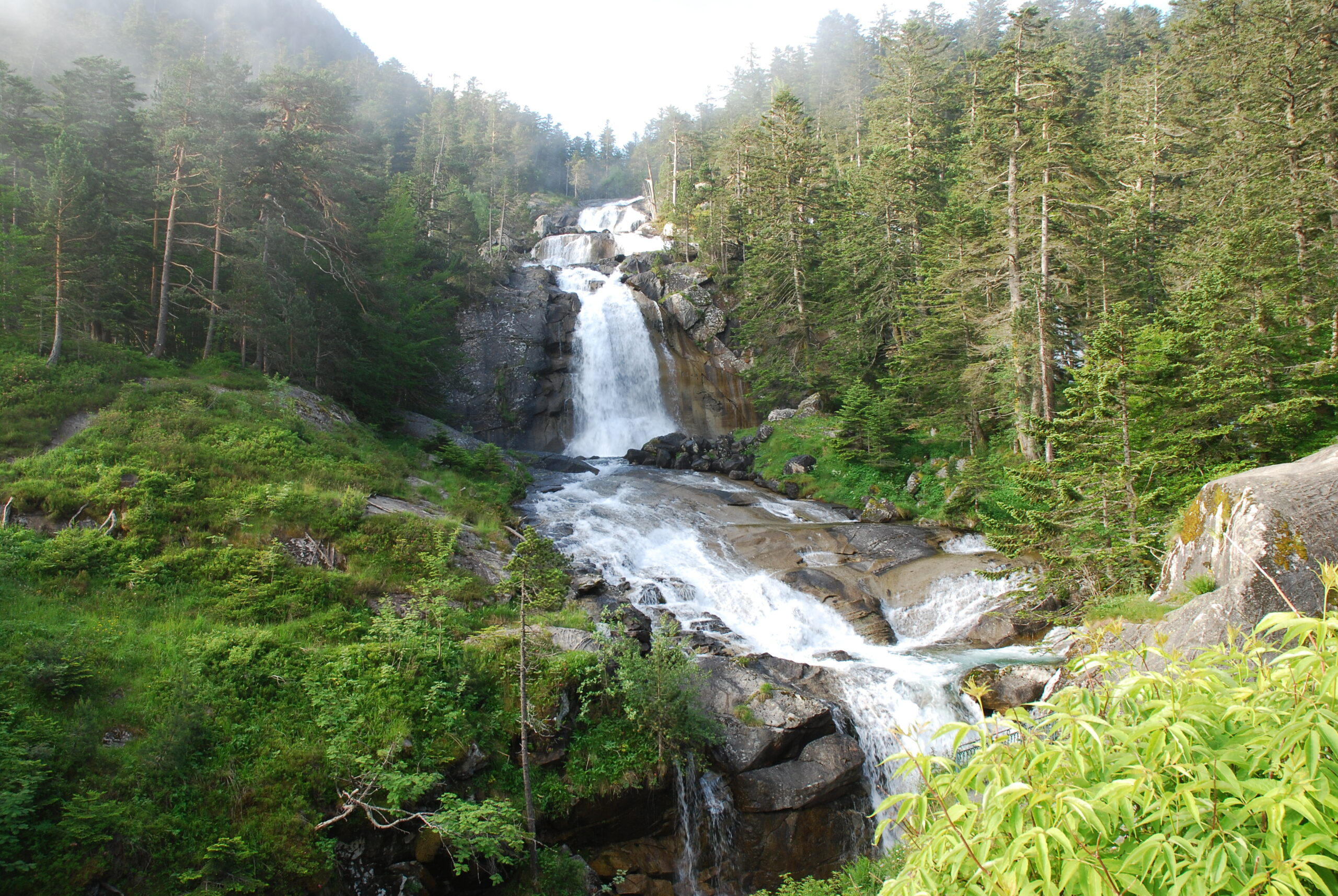 Waterfall at Pont d’Espagne near Cauterets