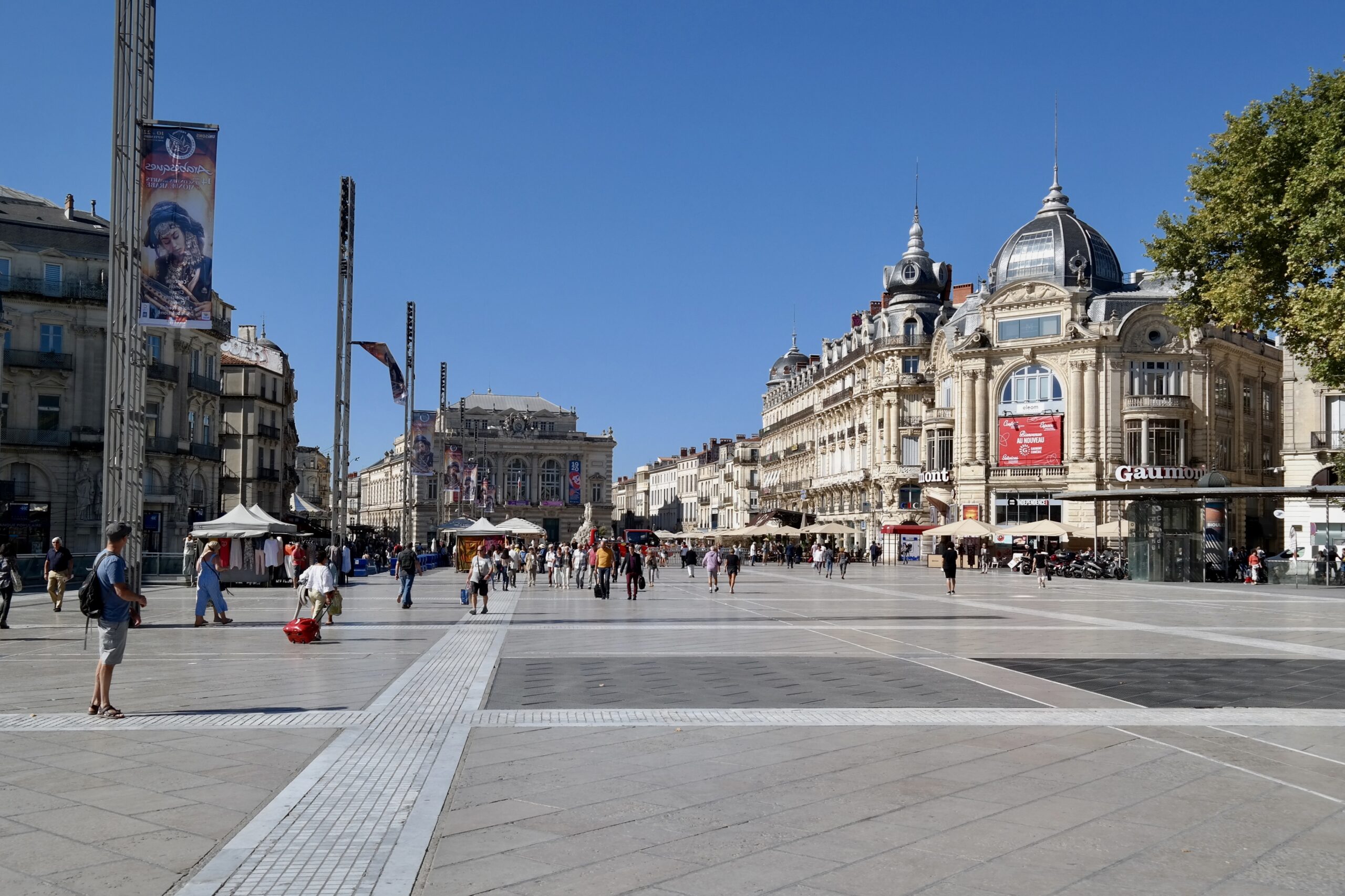 Place de la Comédie in Montpellier